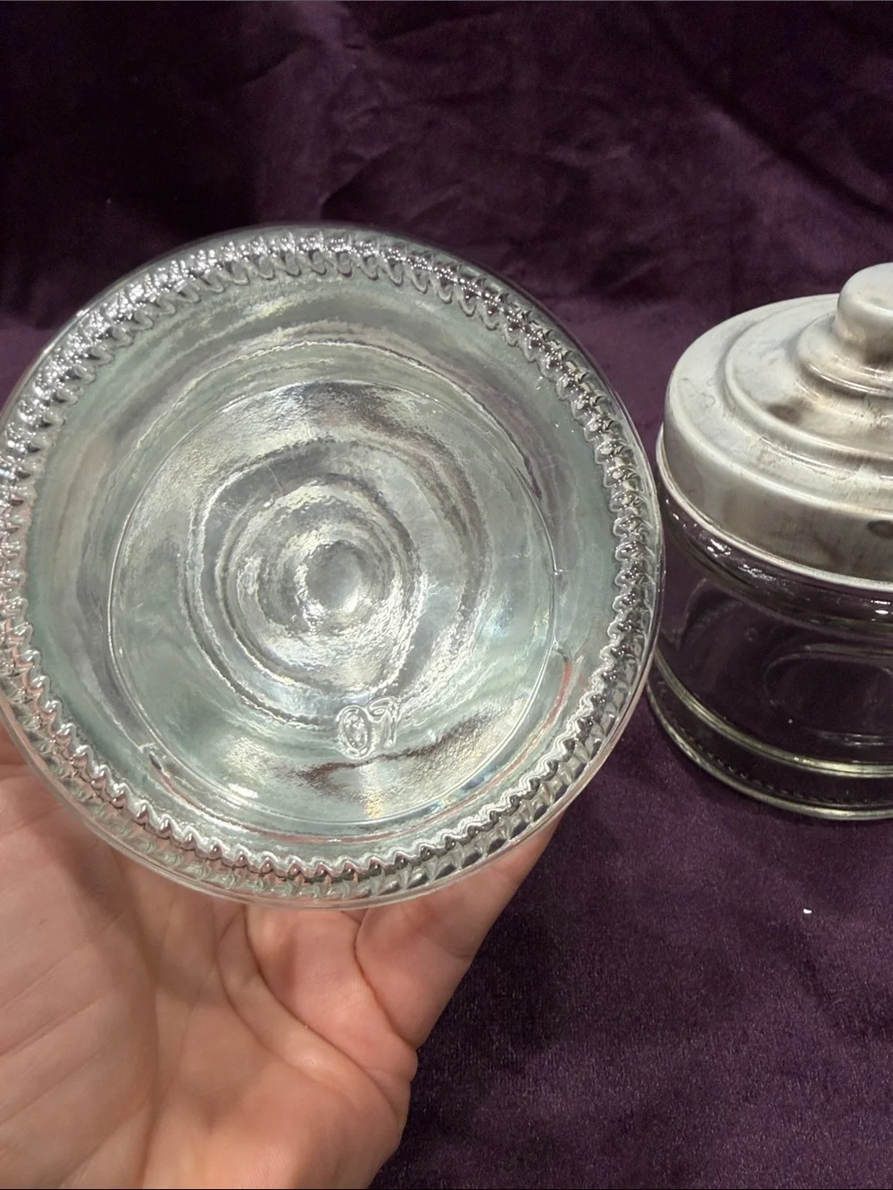 Source Unknown Clear Glass Pantry Jars with Silver Lids - Set of 3